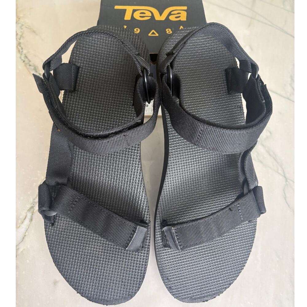 Teva Original Universal Urban Black Nylon Sandals Men Size 9 Outdoor Gorpcore